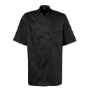 1/2 Arm Kochjacke Basic unisex  in schwarz von Exner