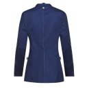 Damen Kochjacke mit Reissverschluss (diagonal)