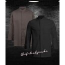 Chef-Kochjacke einreihig mit verdeckten Druckknöpfen...