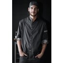 Kochjacke Denim Style anthrazit