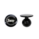 12 Kochknöpfe schwarz "sexy"